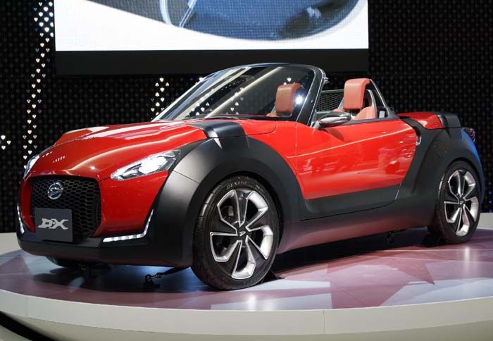Το Daihatsu D-X concept αποτελεί ένα 4 σε 1 μοντέλο.